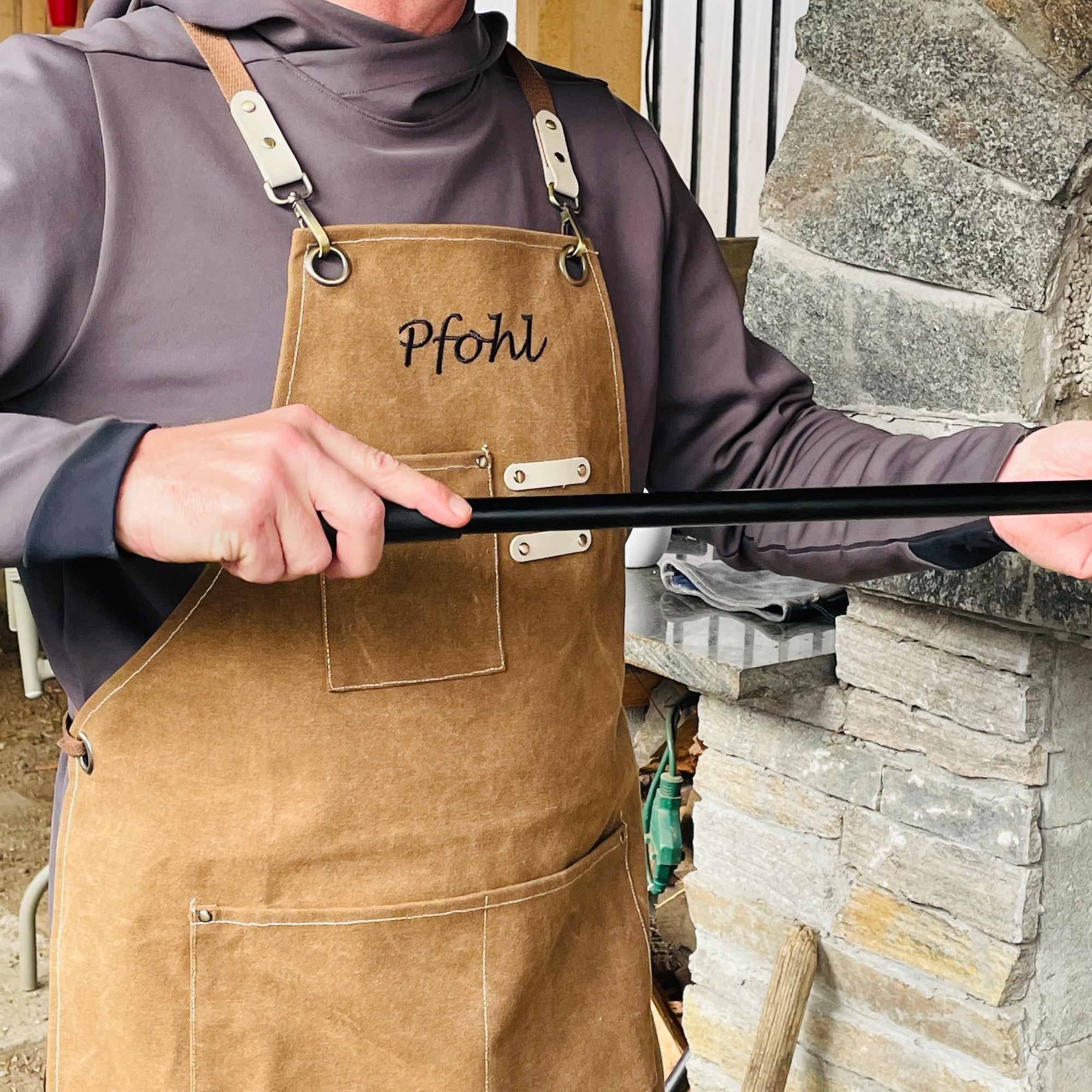 Groovy Guy Personalized Apron - Custom Embroidered with Name or Initials