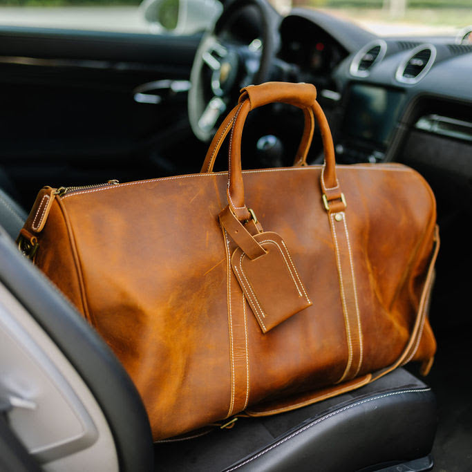 Premium Leather Duffle Bags for Men with Sophisticated and Classy Design