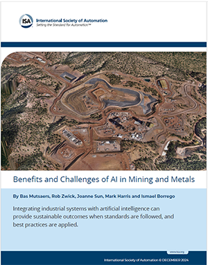 Whitepaper: Benefits and Challenges of AI in Mining and Metals