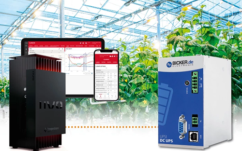 Bicker Presents DC UPS Solution for Smart Greenhouse Control