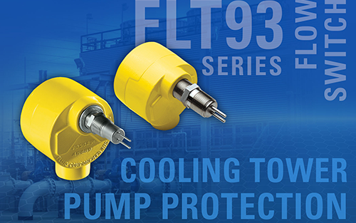 FCI Prevents Cooling Tower Dry-Running Pump Issues With Dual-Function Thermal Flow Switches