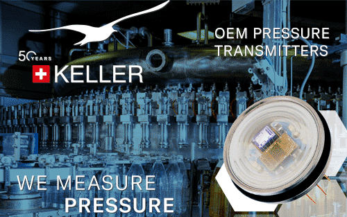 KELLER Embeddable OEM Pressure Transmitters