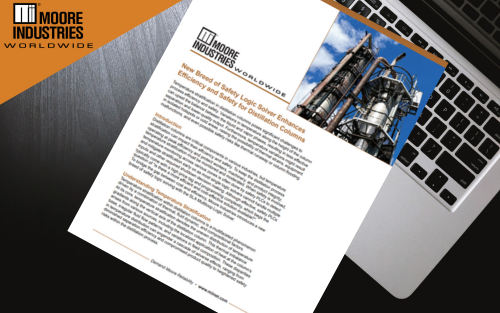 White Paper: Enhancing Efficiency and Safety for Distillation Columns